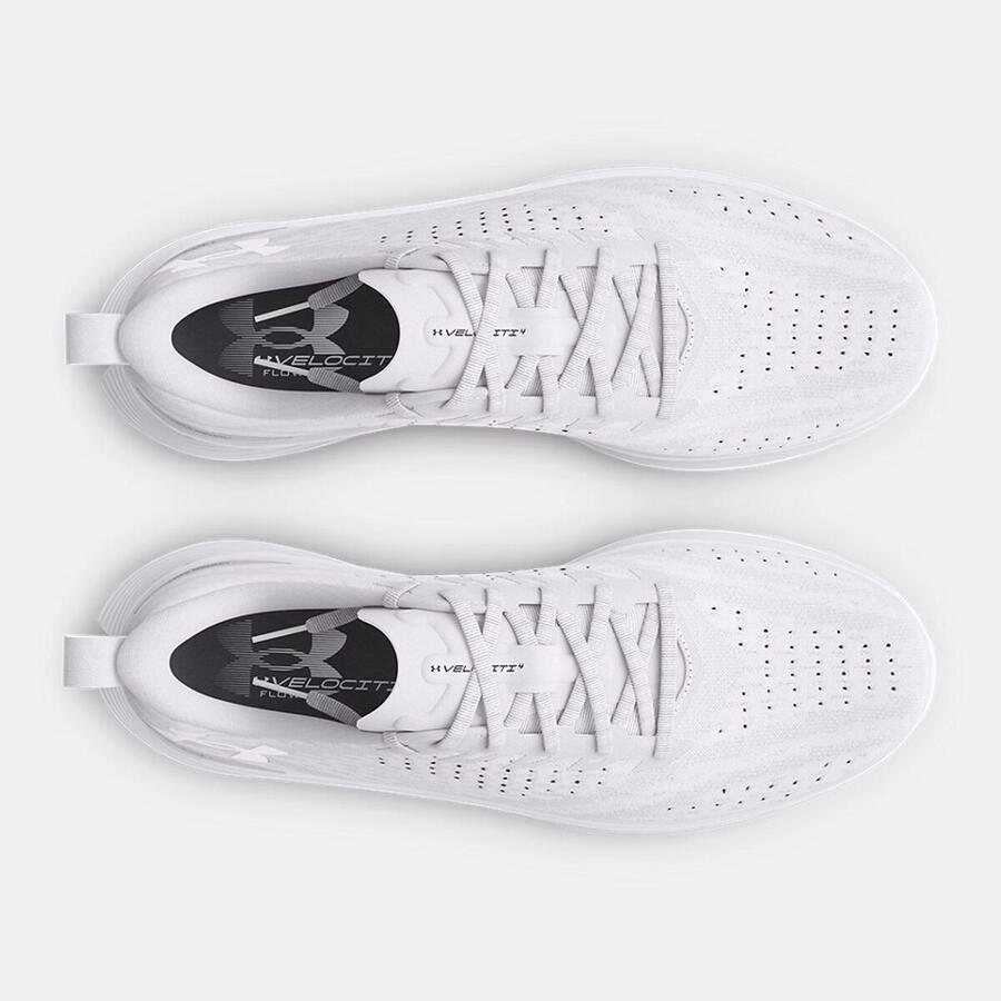 Кроссовки для бега Under Armour UA Velociti 4 White для мужчин — фото 4