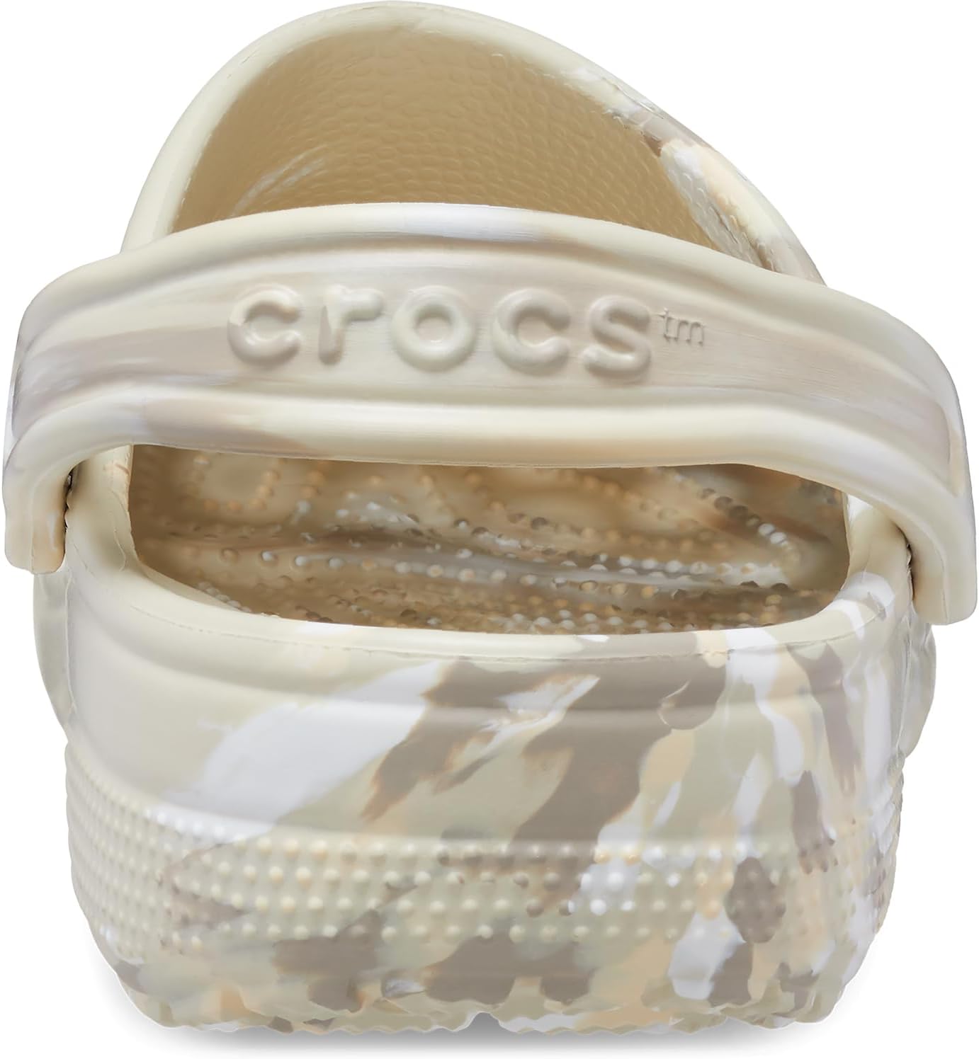 Сабо Унисекс Классические мраморные кломпы с эффектом тай-дай Crocs, мультиколор — фото 2