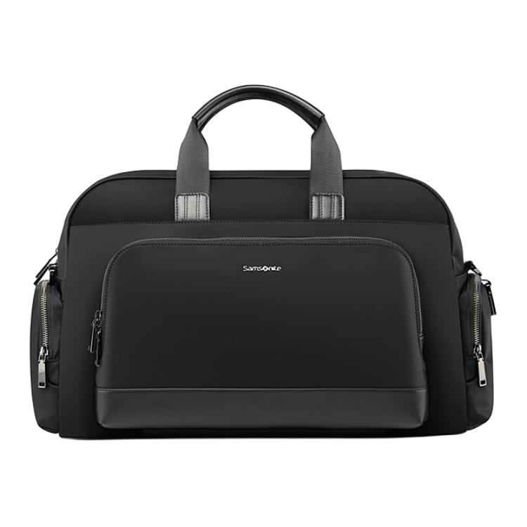 

Samsonite Сумка дорожная из микрофибры и искусственной кожи большая унисекс черная