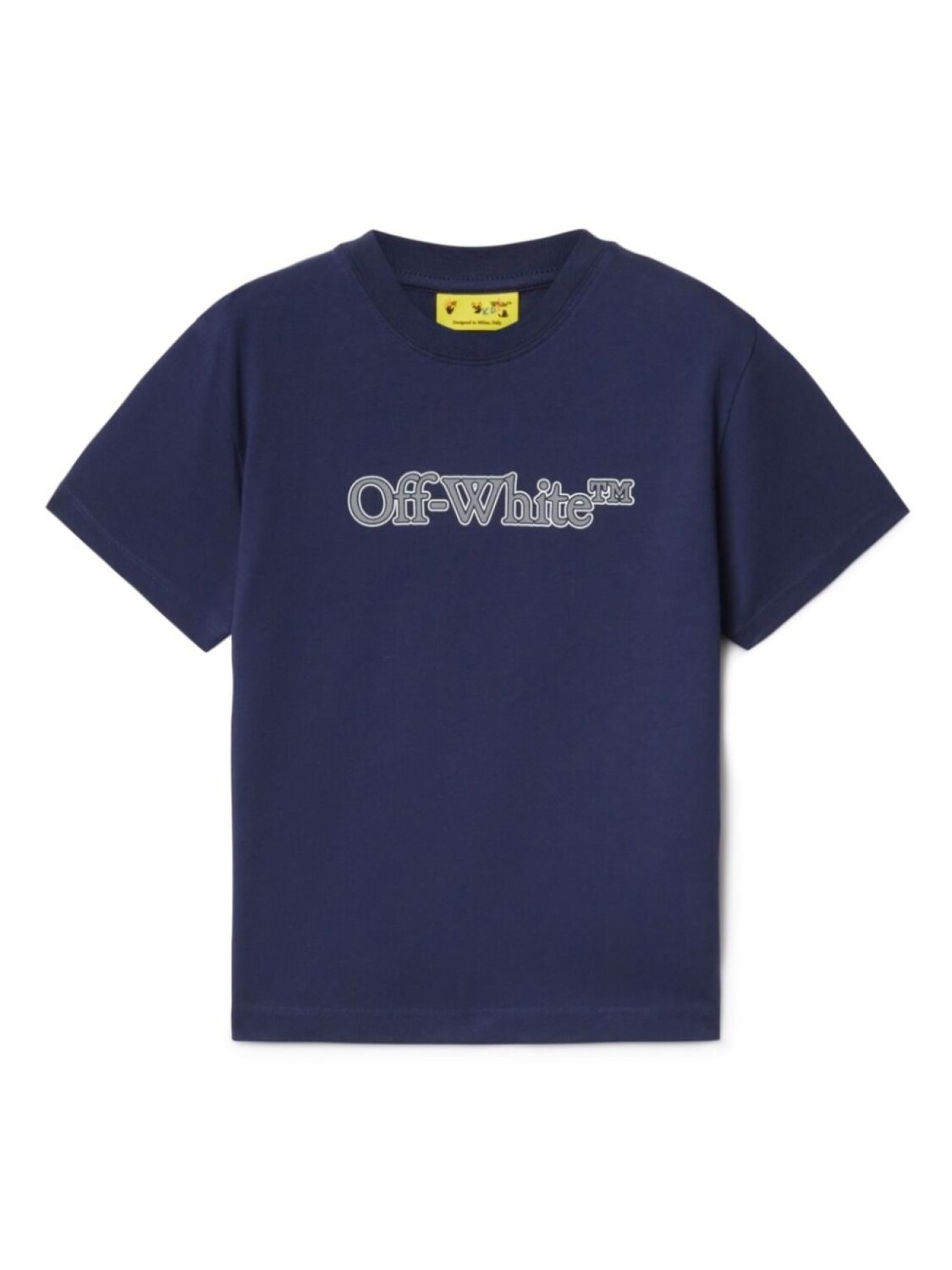 

Off-White Kids футболка Big Bookish, синий