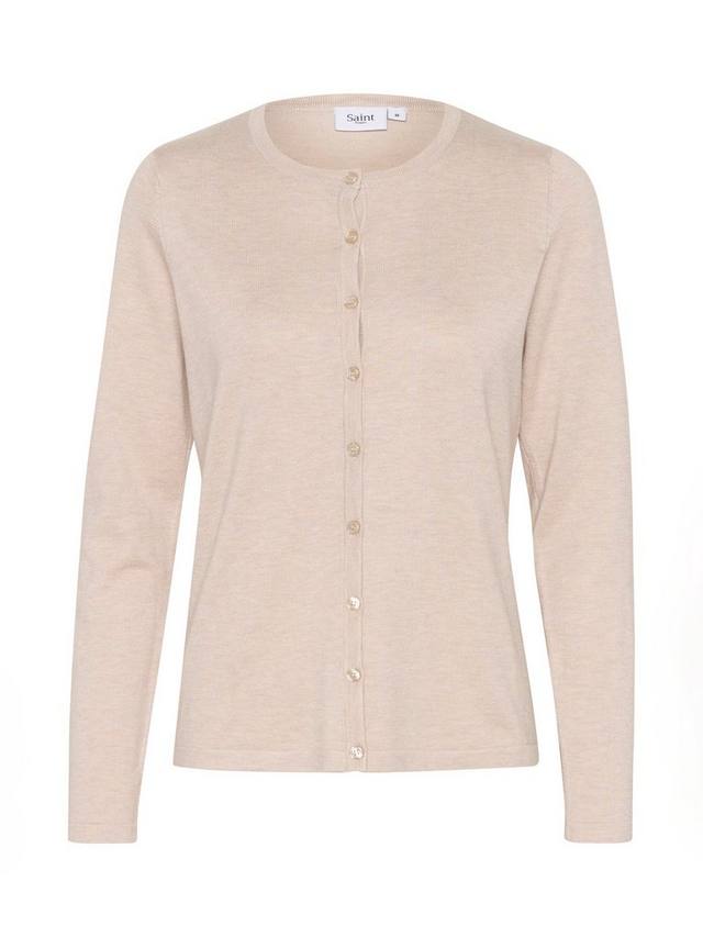 

Приталенный кардиган mila Saint Tropez, цвет Grey Morning Melange