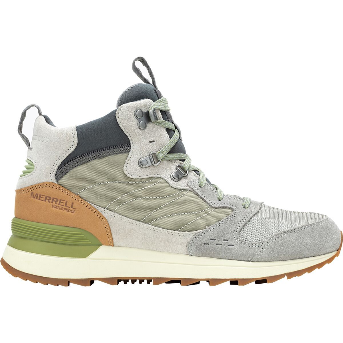 

Альпийские кроссовки Alpine 83 recraft mid wp Merrell, цвет charcoal