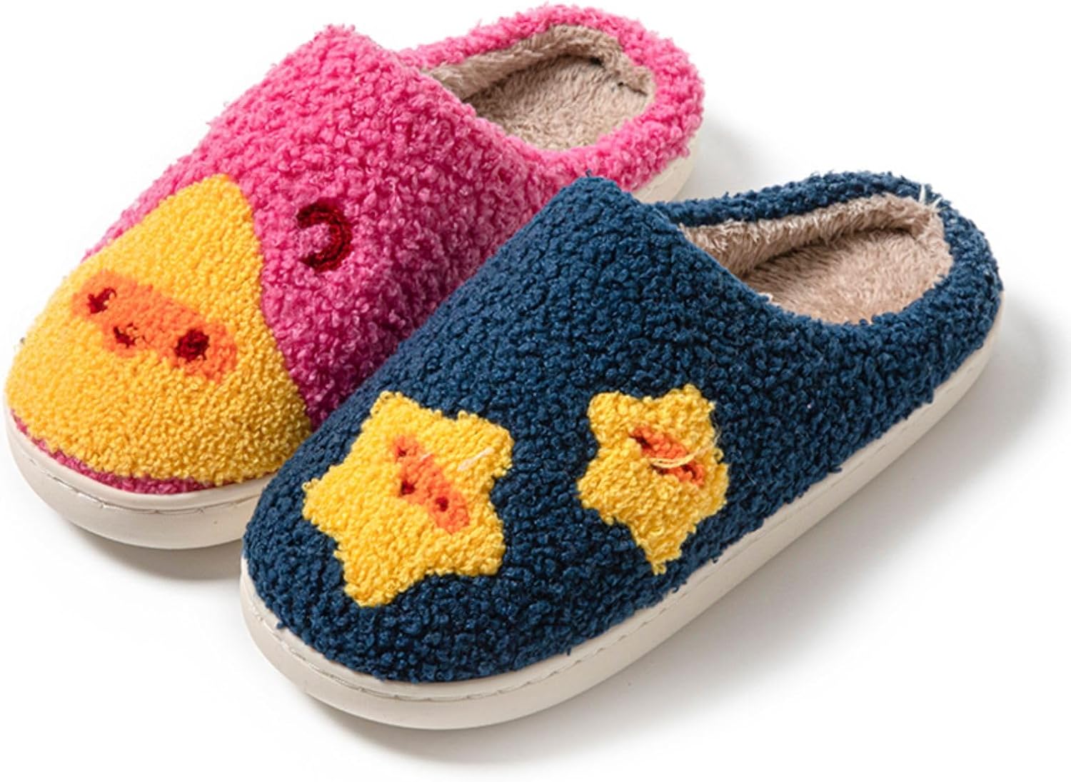 

Милые тапочки с котиком, клубникой, вишней и грибами, тапочки с глазом Фатимы и синим глазом, с улыбкой, женские и мужские домашние тапочки, с мемори-пеной, пушистые тапочки, тапочки-облака на липучке Bridge Cutters