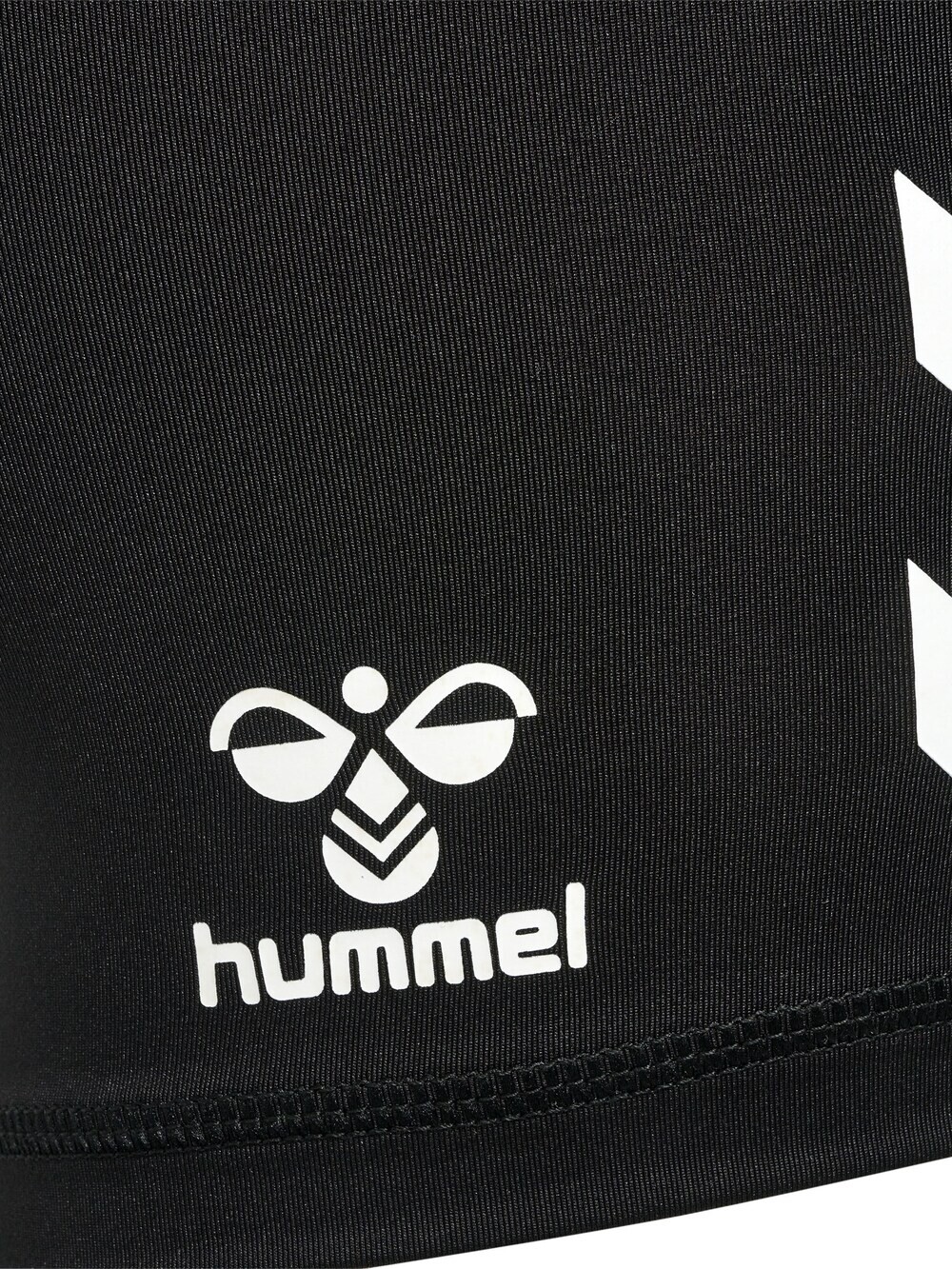 Узкие тренировочные шорты Hummel, черный — фото 4