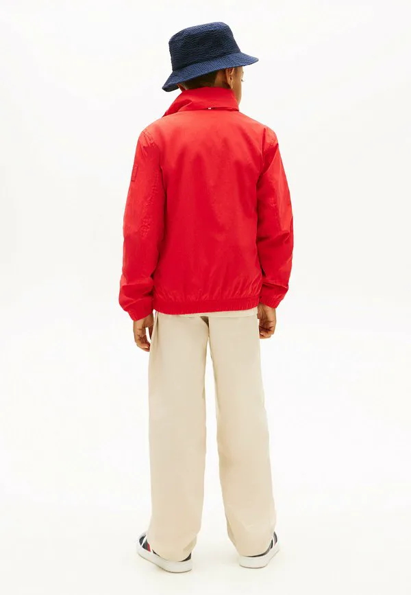Базовая куртка-бомбер с капюшоном и застежкой-молнией Tommy Hilfiger, Rapid Red — фото 3