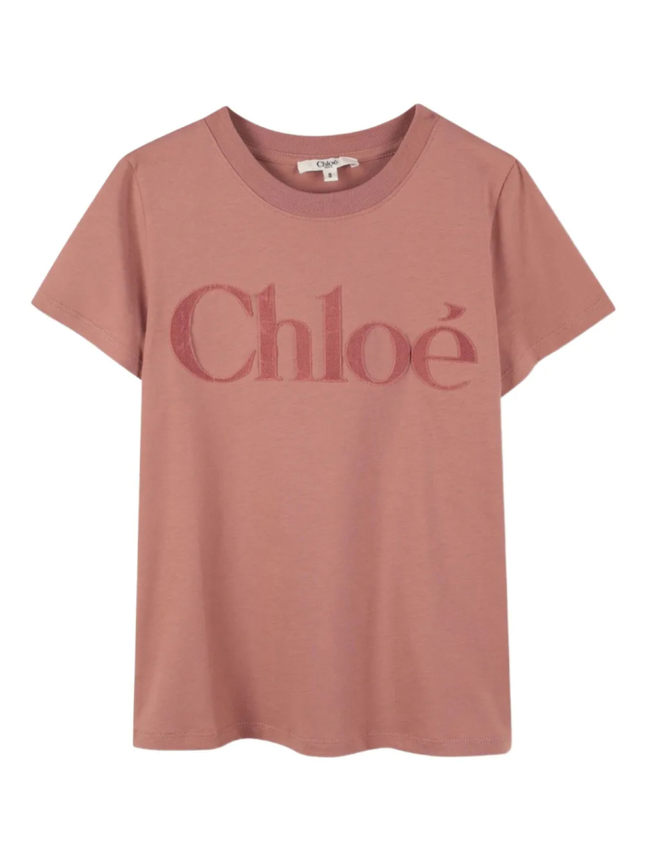 

Футболка с логотипом Chloé Kids, розовый