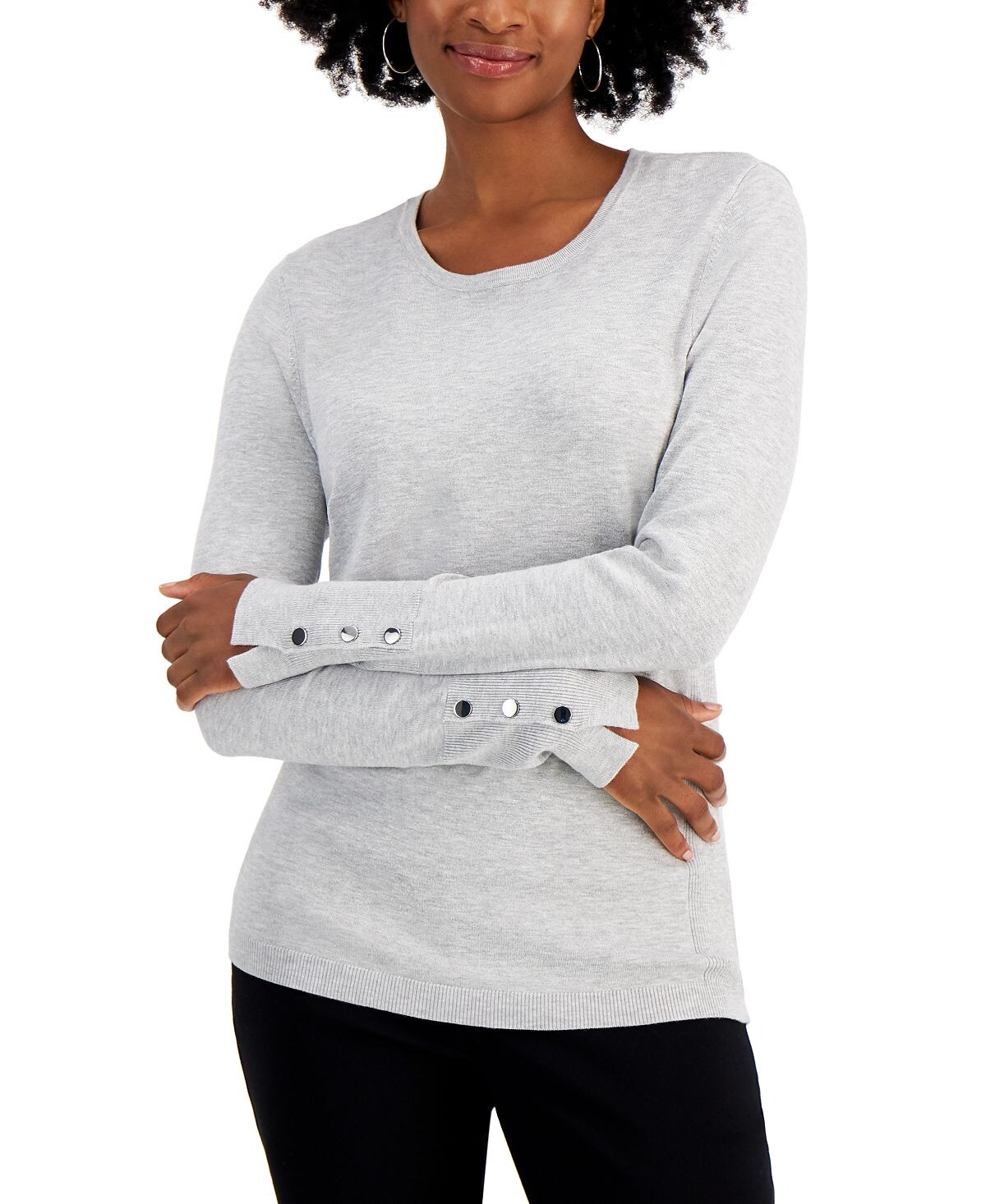 

Миниатюрный свитер с заклепками JM Collection