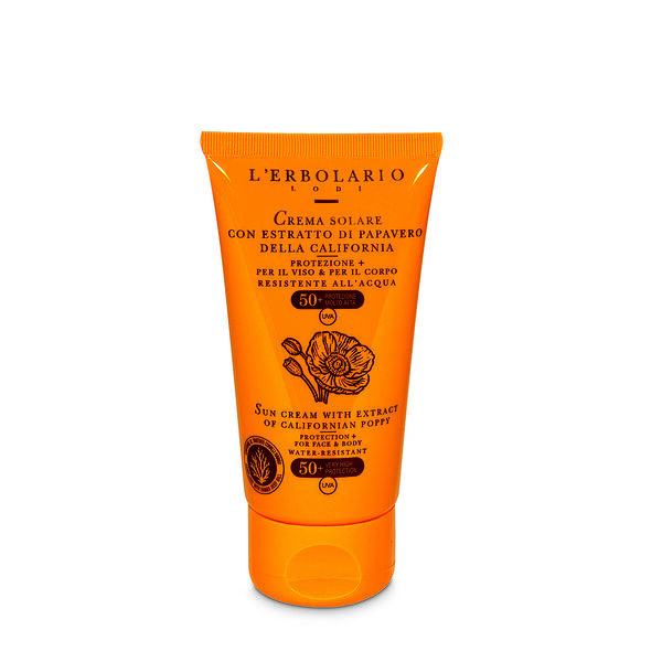 

Солнцезащитный крем для лица и тела с экстрактом калифорнийского мака spf50+, 75 мл L'Erbolario Solare