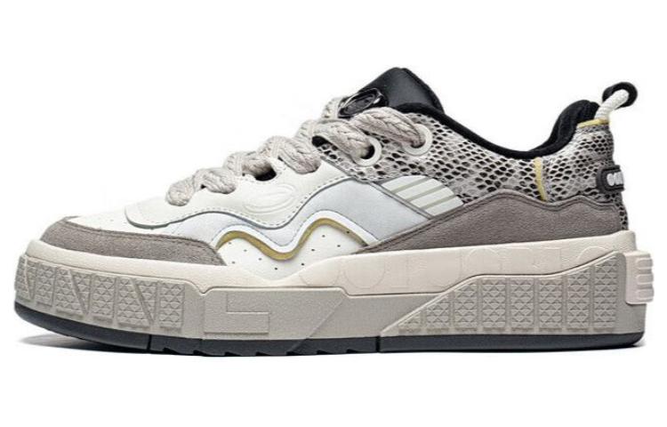 

Кроссовки LINING 001 Skateboarding Shoes Men Low-top Beige, белый