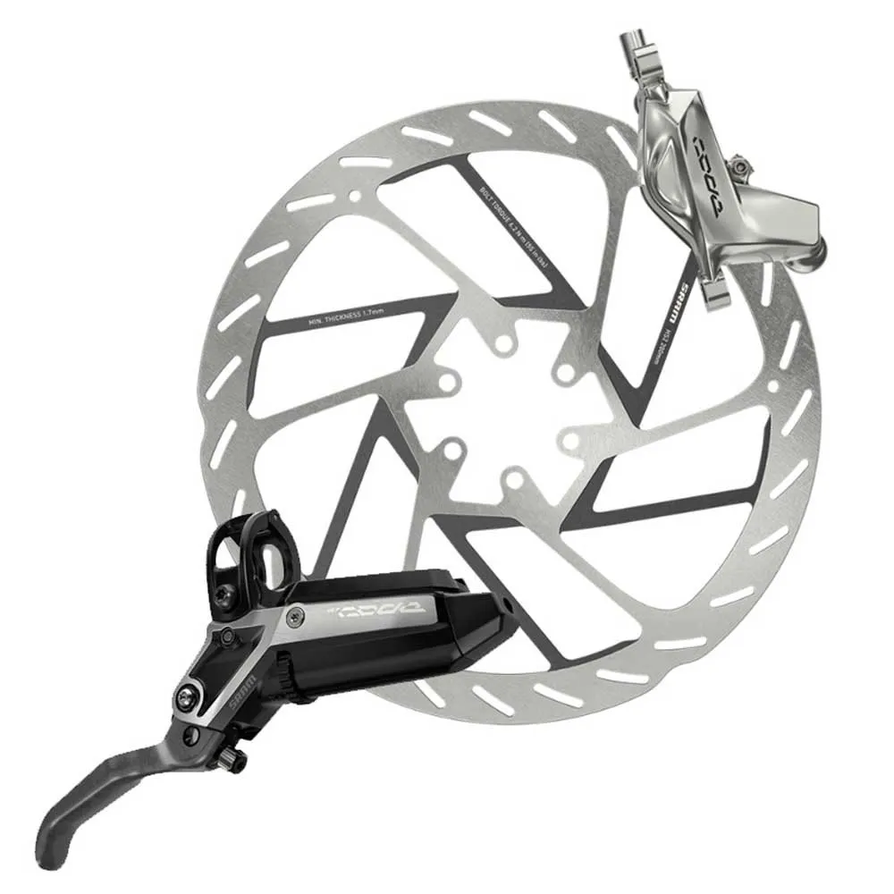 

Задний тормоз Sram Code Ultimate Stealth Hydraulic, серебряный