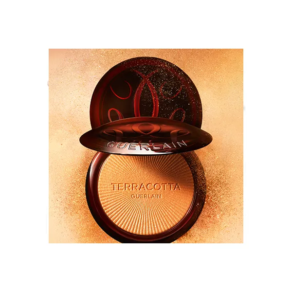 Осветляющие порошки Terracotta Luminizer Guerlain, цвет warm gold — фото 3