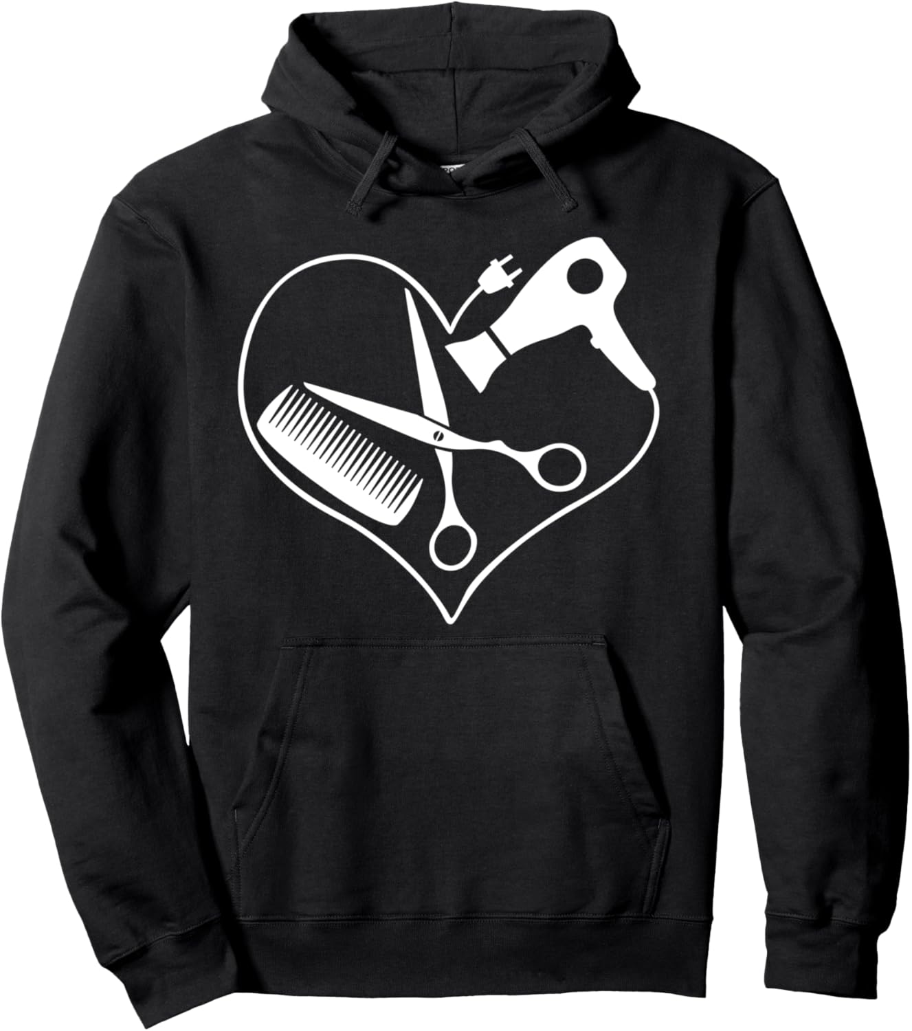 

Подарок для парикмахера, худи для парикмахера Gifts For Hairdressers, черный