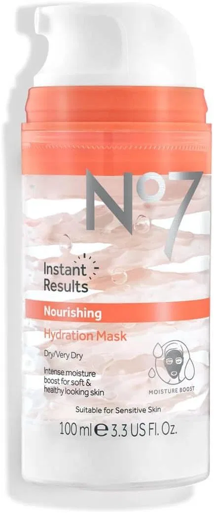 Маска для лица Boots — Увлажняющая No7 Beautiful Skin Hydration Mask для сухой кожи, 100 мл