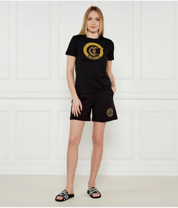 Тапочки из ракушек Versace Jeans Couture, черный — фото 2