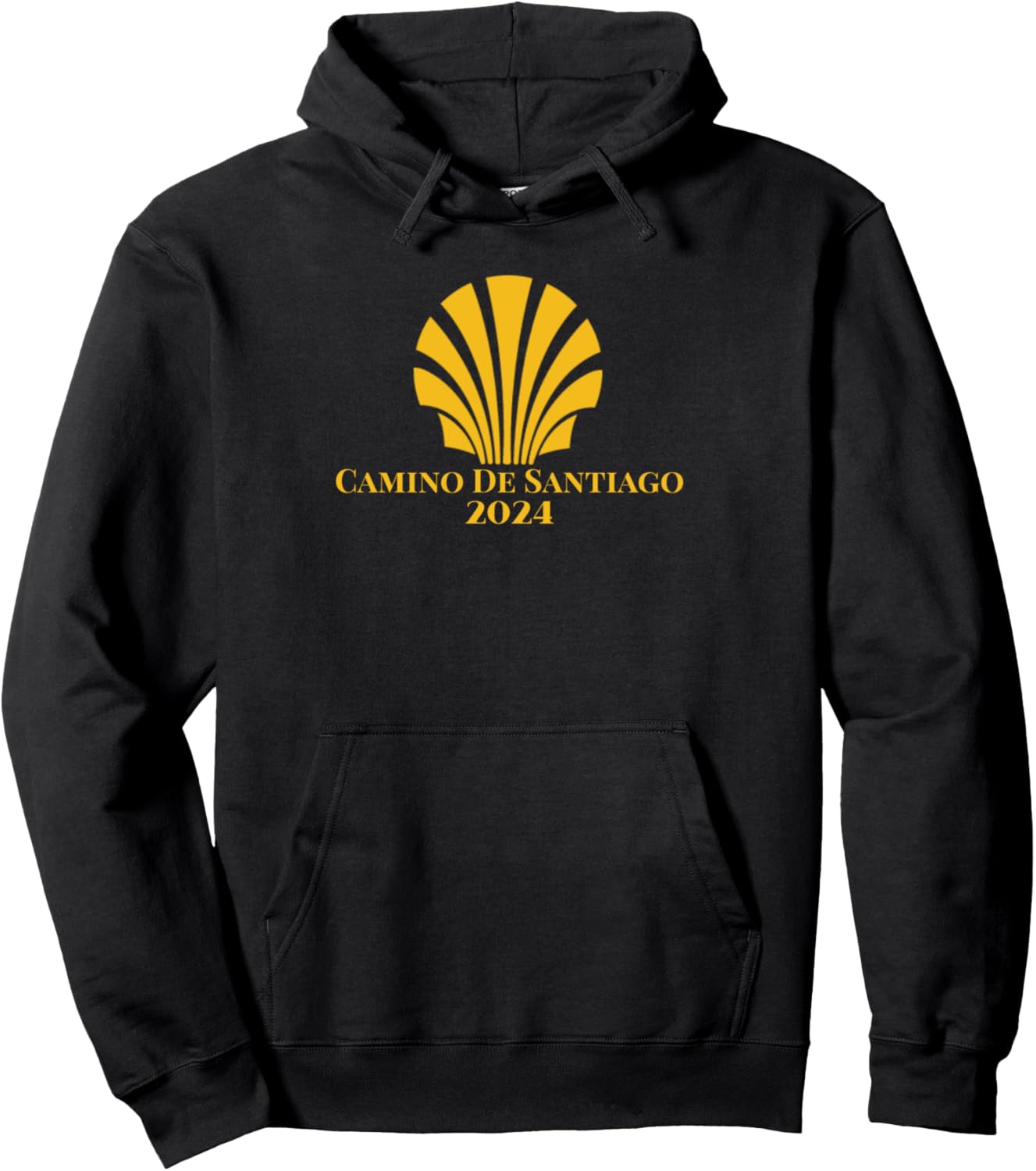 

Толстовка с гребешком Shell Camino de Santiago 2024 Camino De Santiago Shirts, Souvenirs & Gifts, черный