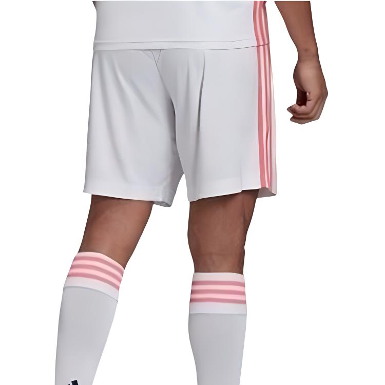 Мужские белые футбольные шорты Real Madrid Adidas — фото 4