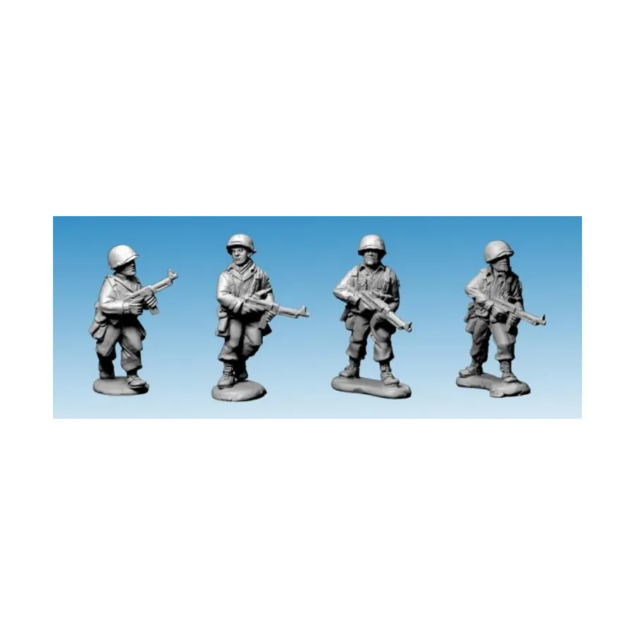 

F.S.S.F с пистолетами-пулеметами, WWII Miniatures (Artizan Designs) (28mm)