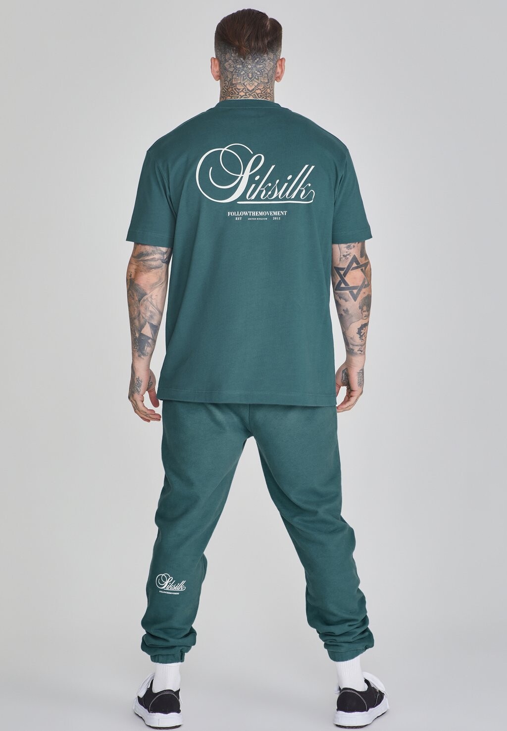 

Футболка с принтом Graphic SIKSILK, зеленый