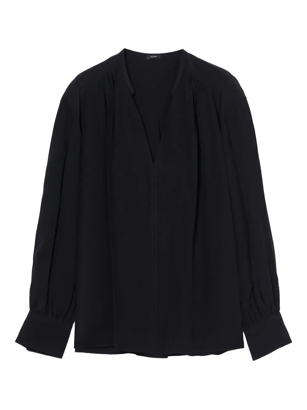 

Блузка с V-образным вырезом и рукавами-буфами JOSEPH, черный