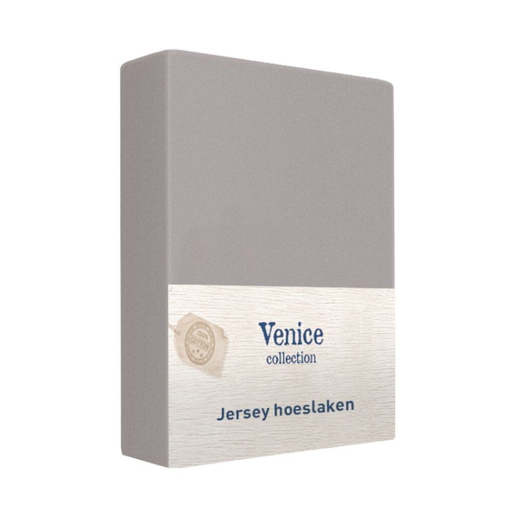 

Простыня Venice трикотажная светло-серая 80/90 х 200 см