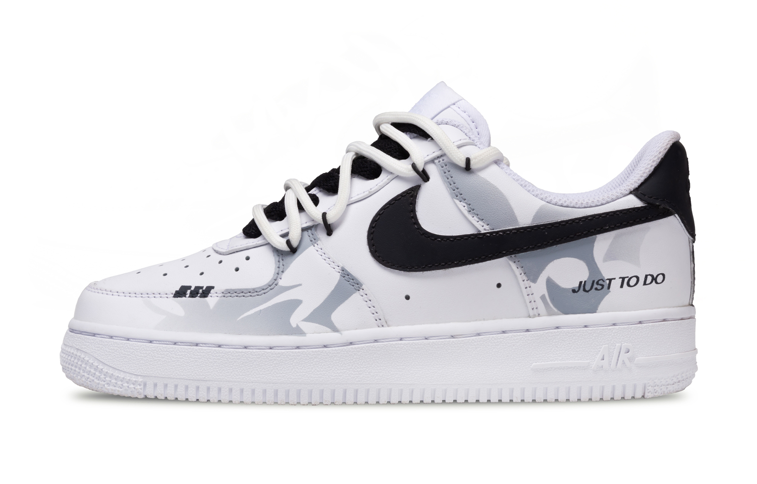 

Кроссовки Air Force 1 Ink Butterfly Valley waterproof устойчивые к истиранию легкие low top unisex Nike, белый/черный