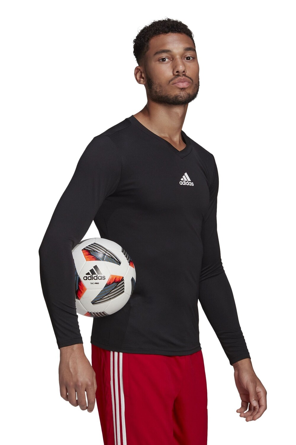 Базовый слой Top Team adidas, черный — фото 3
