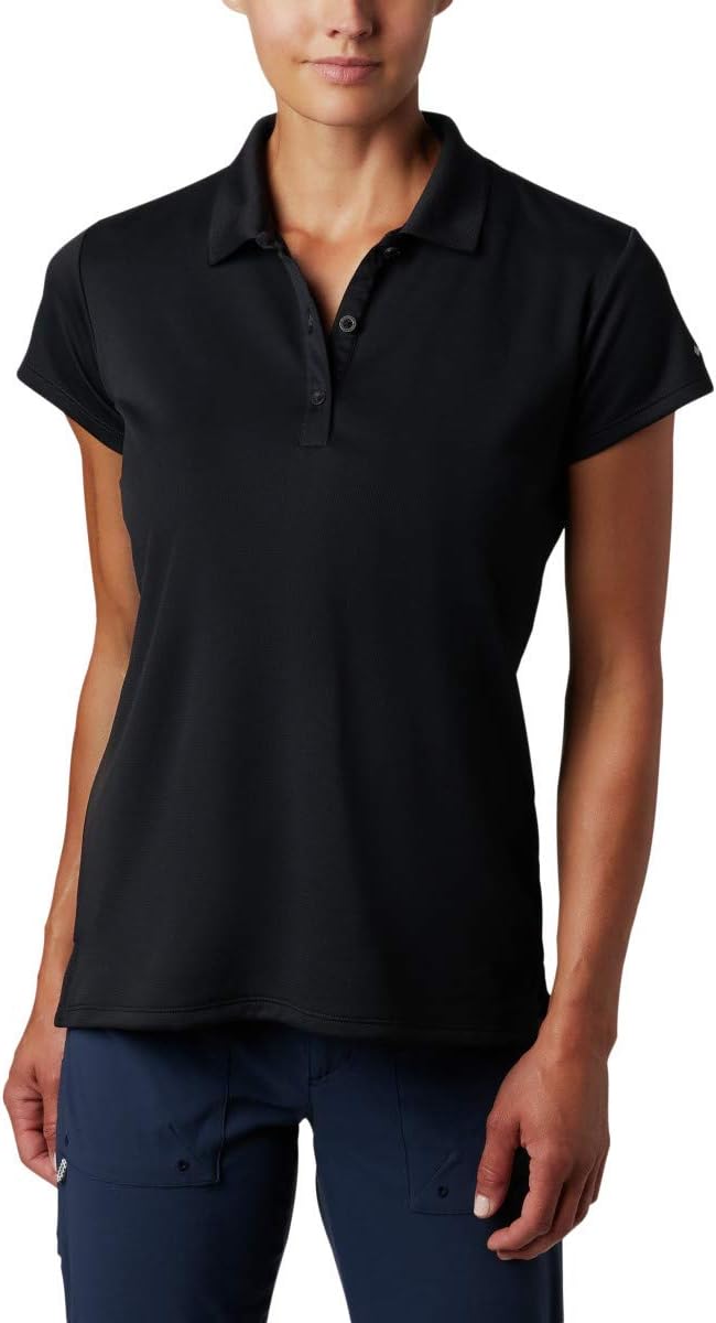 

Columbia Women's Innisfree футболка-поло с коротким рукавом, Black