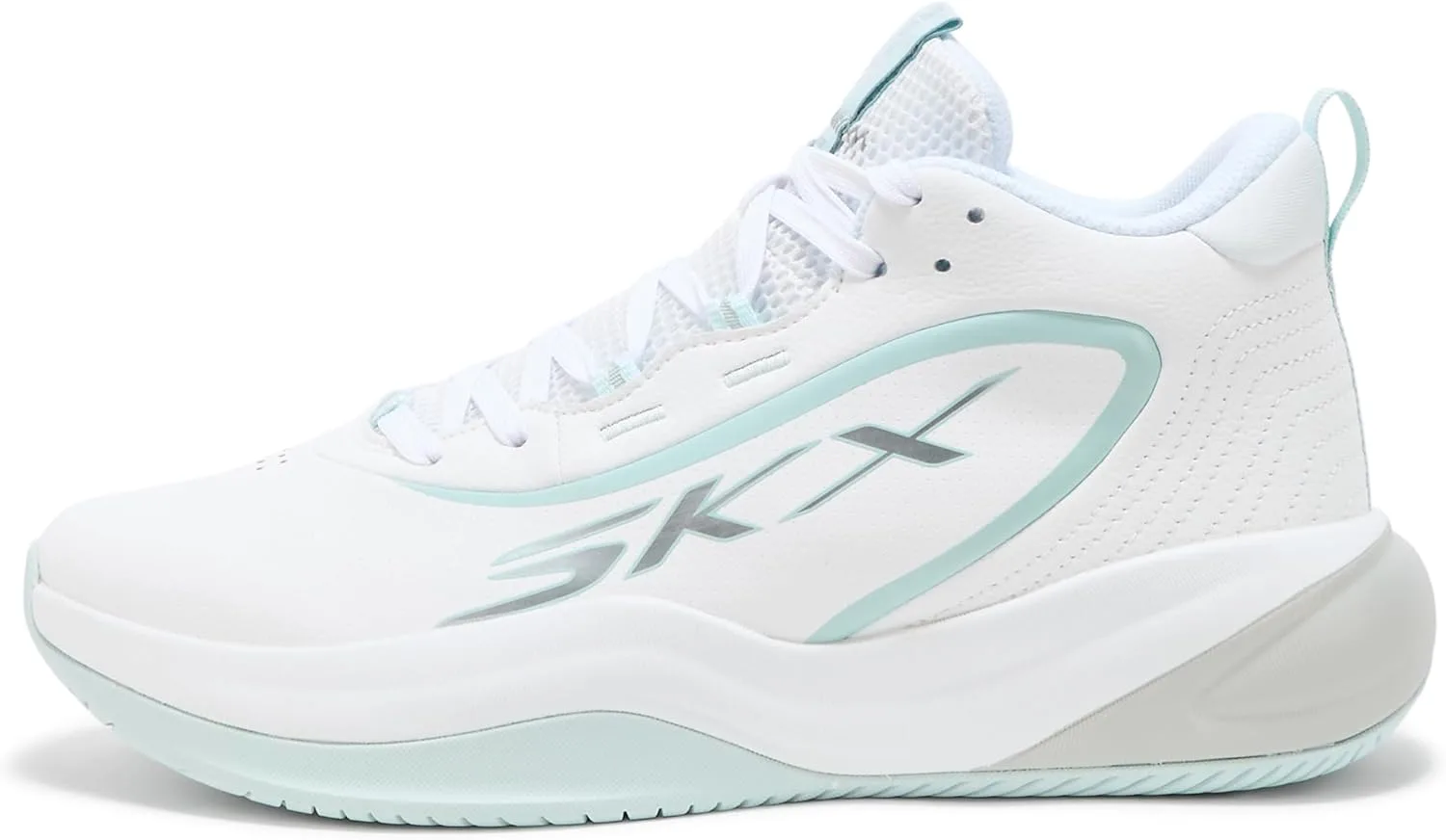 Мужские кроссовки Skechers Skx League, белый/светло-голубой — фото 2