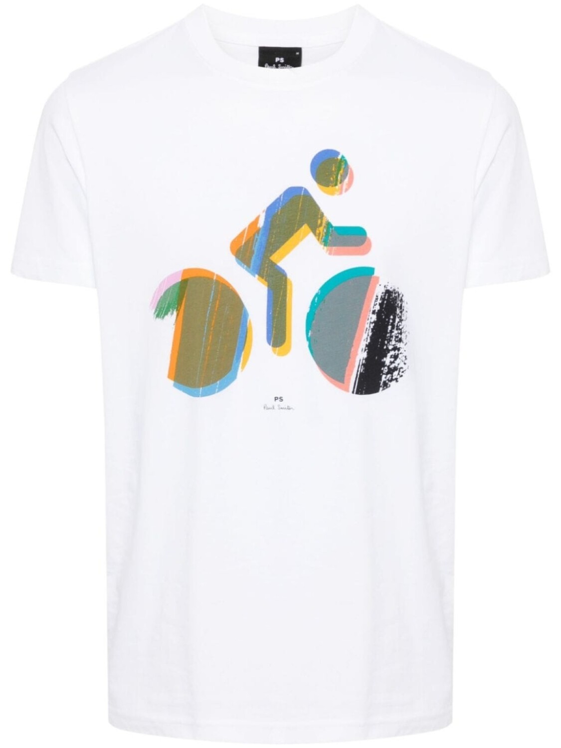 

PS Paul Smith футболка с принтом, белый