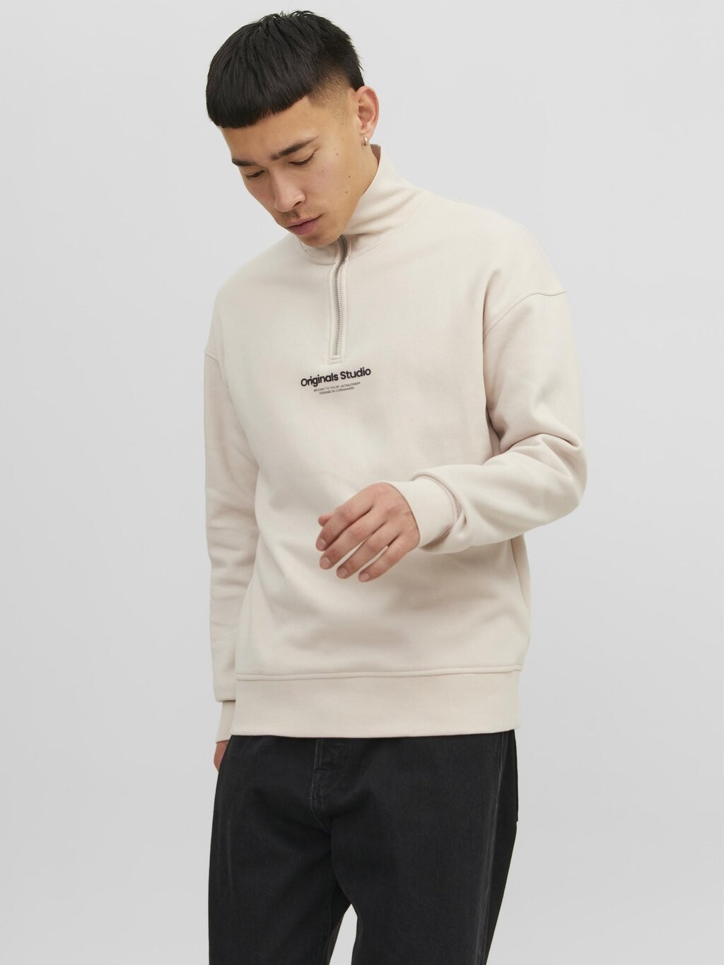 

Свитер Jorvesterbro Jack & Jones, кремовый