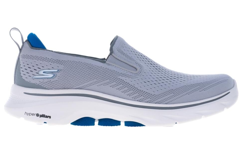 Кроссовки Skechers GO WALK 7 Lifestyle Shoes Men Low-top Blue, синий — фото 2