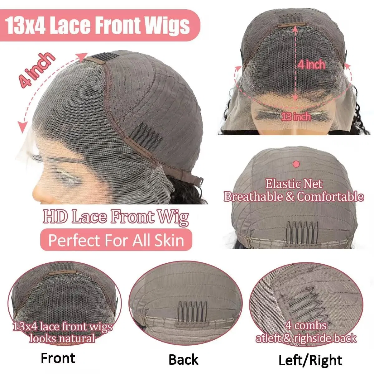 Парик Jerry Curly Wave Lace Front из натуральных волос, 18 дюймов Yayahair — фото 4