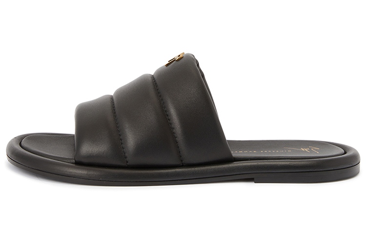 

Мягкие шлепанцы Harmande Giuseppe Zanotti, Black