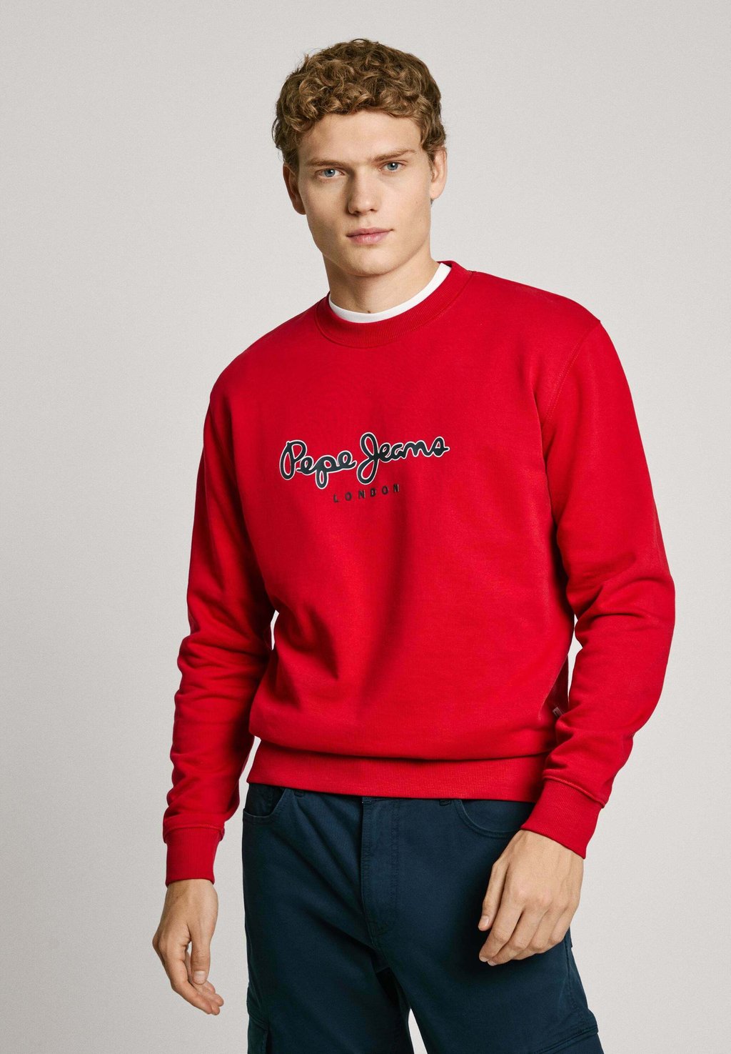 

Толстовка DUKE CREW Pepe Jeans, красный