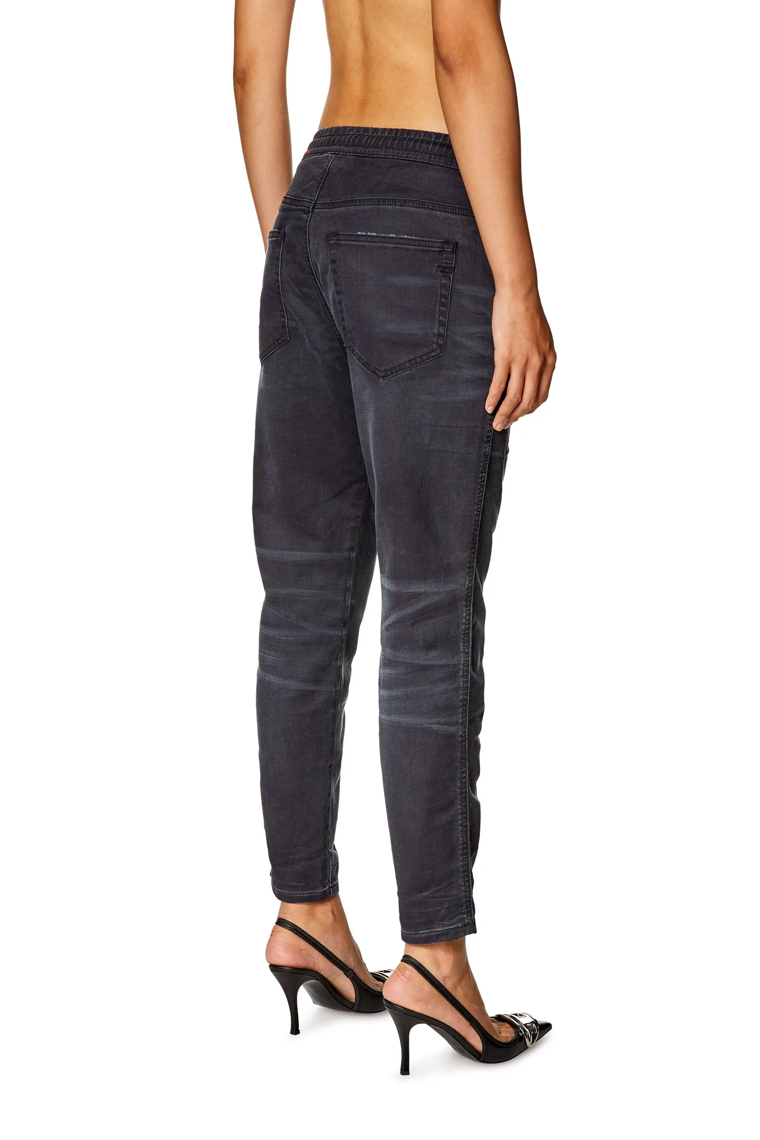 Женские джинсовые джинсы-джоги D-FAYZA JOGG Diesel, black — фото 4
