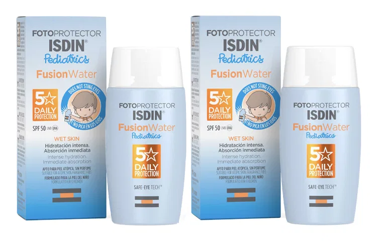 Солнцезащитное средство для детей ISDIN 50 мл × 2