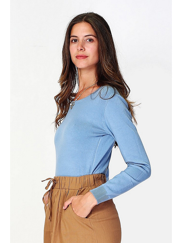 

Свитер William de Faye, светло-синий