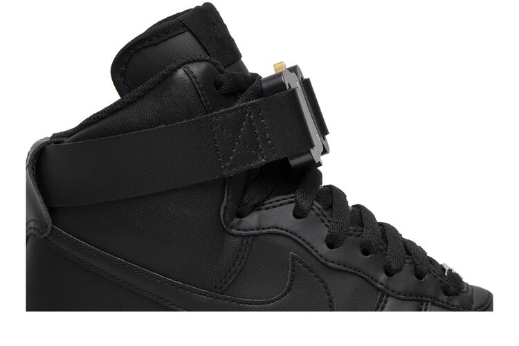 Кроссовки Nike 1017 ALYX 9SM x Air Force 1 High '07 'Triple Black', черный — фото 2