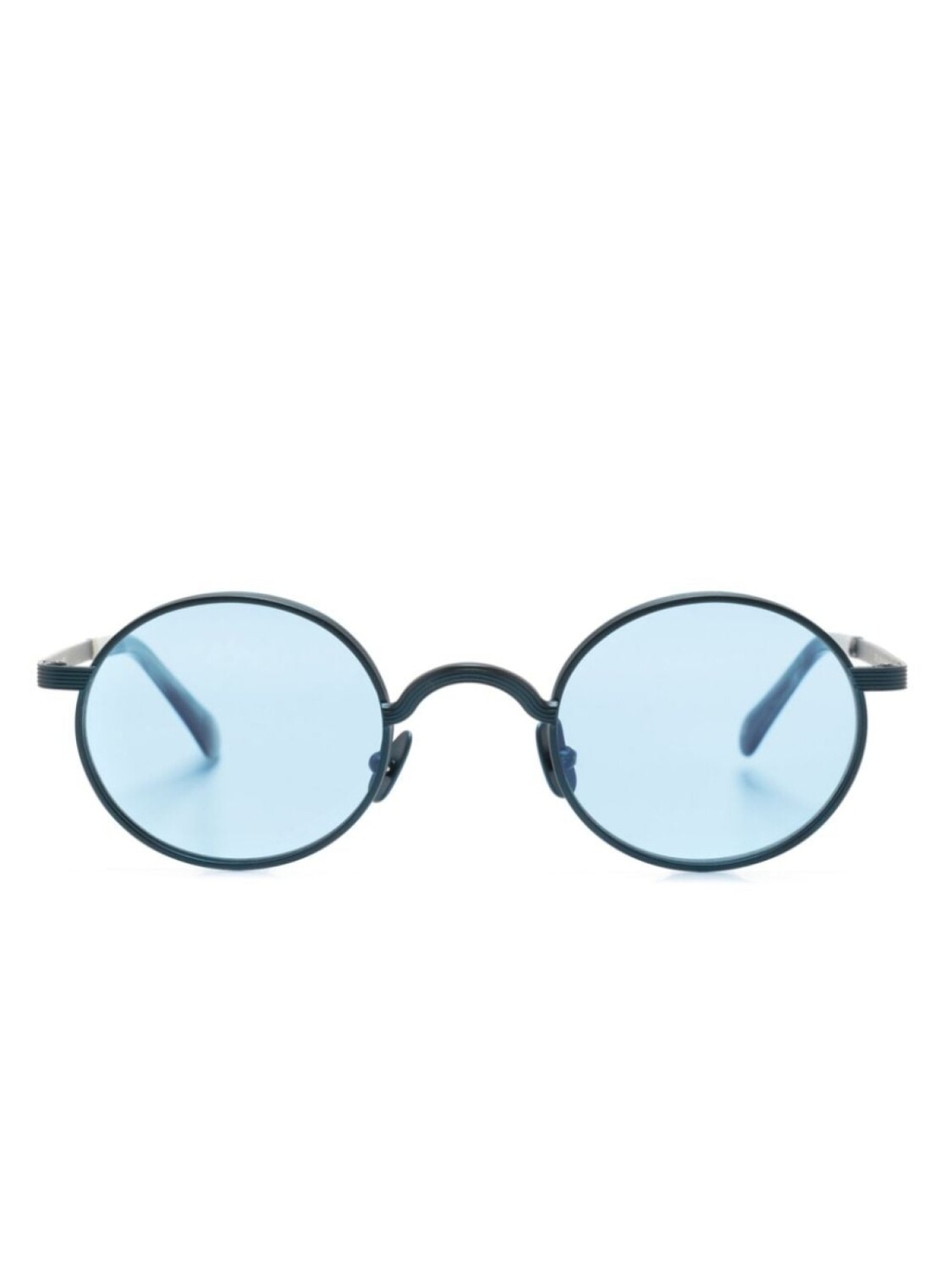 

Солнцезащитные очки Moyel в круглой оправе Moscot, синий