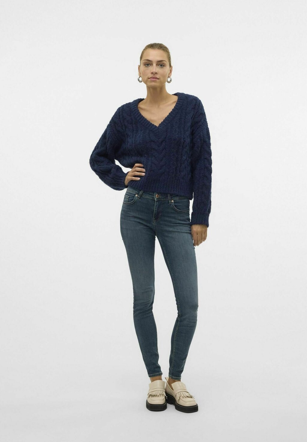 

Джемпер VMDREAM Vero Moda, темно-синий