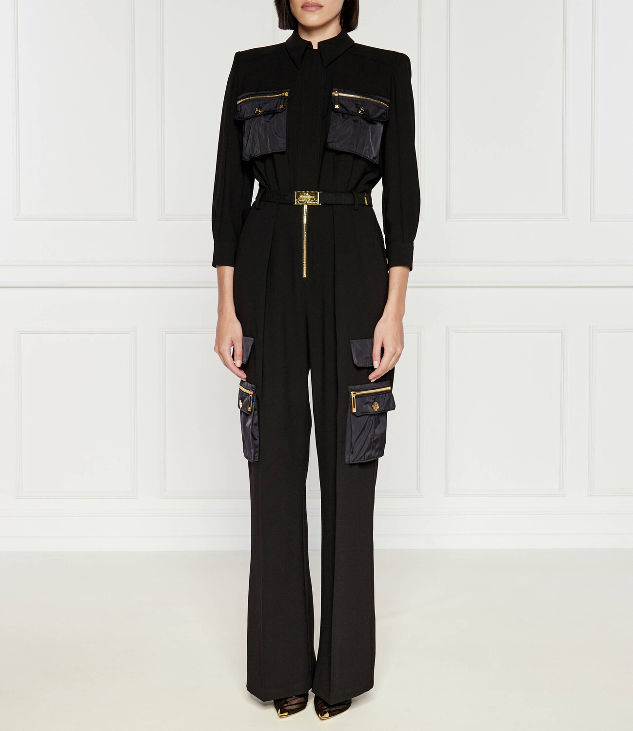 

Комбинезон Elisabetta Franchi Regular Fit, черный