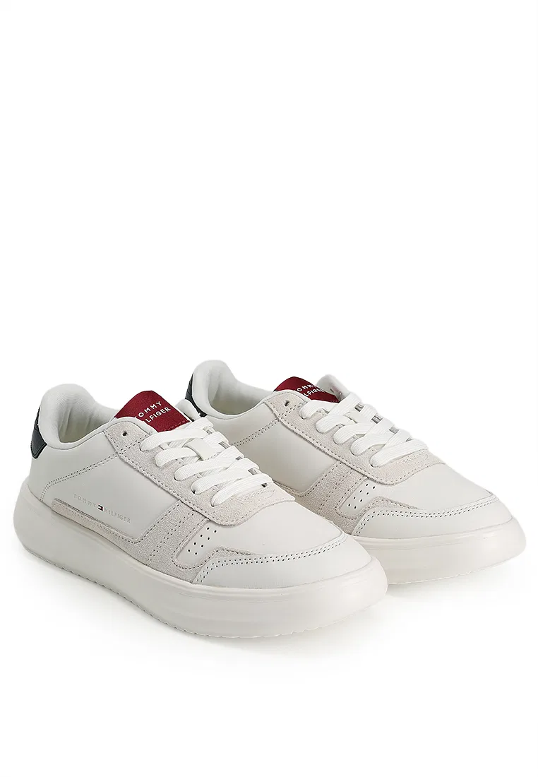 Кроссовки мужские, Tommy Mainline, Modern Lightcup Trainers Tommy Hilfiger, экрю — фото 2