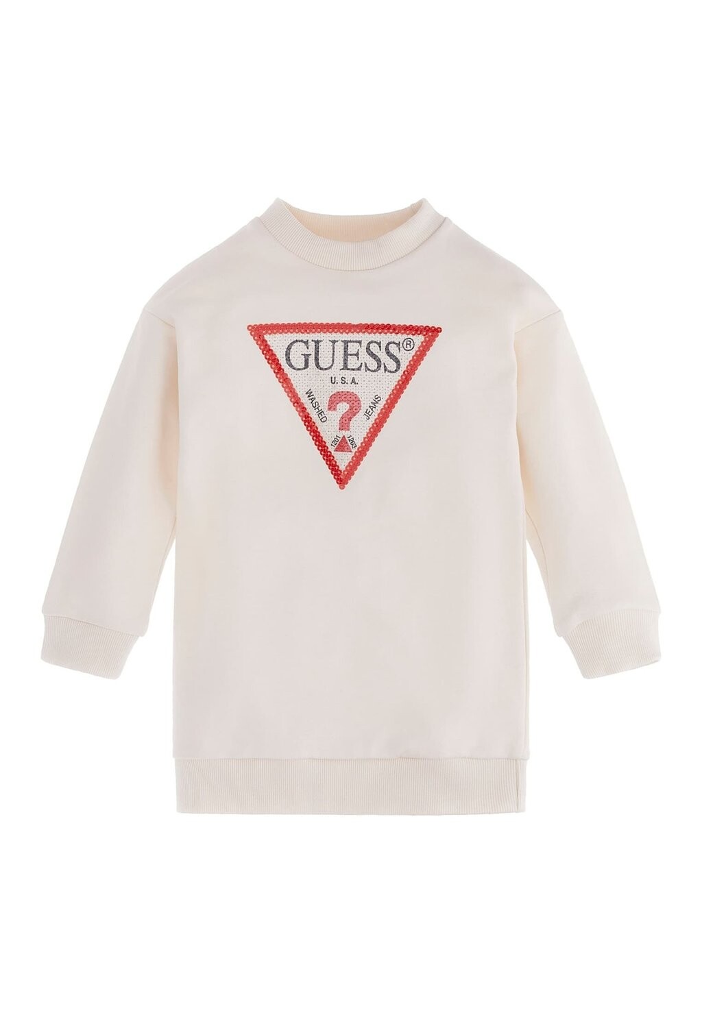 

Толстовка Dreieck Vorne Logo Guess, цвет creme