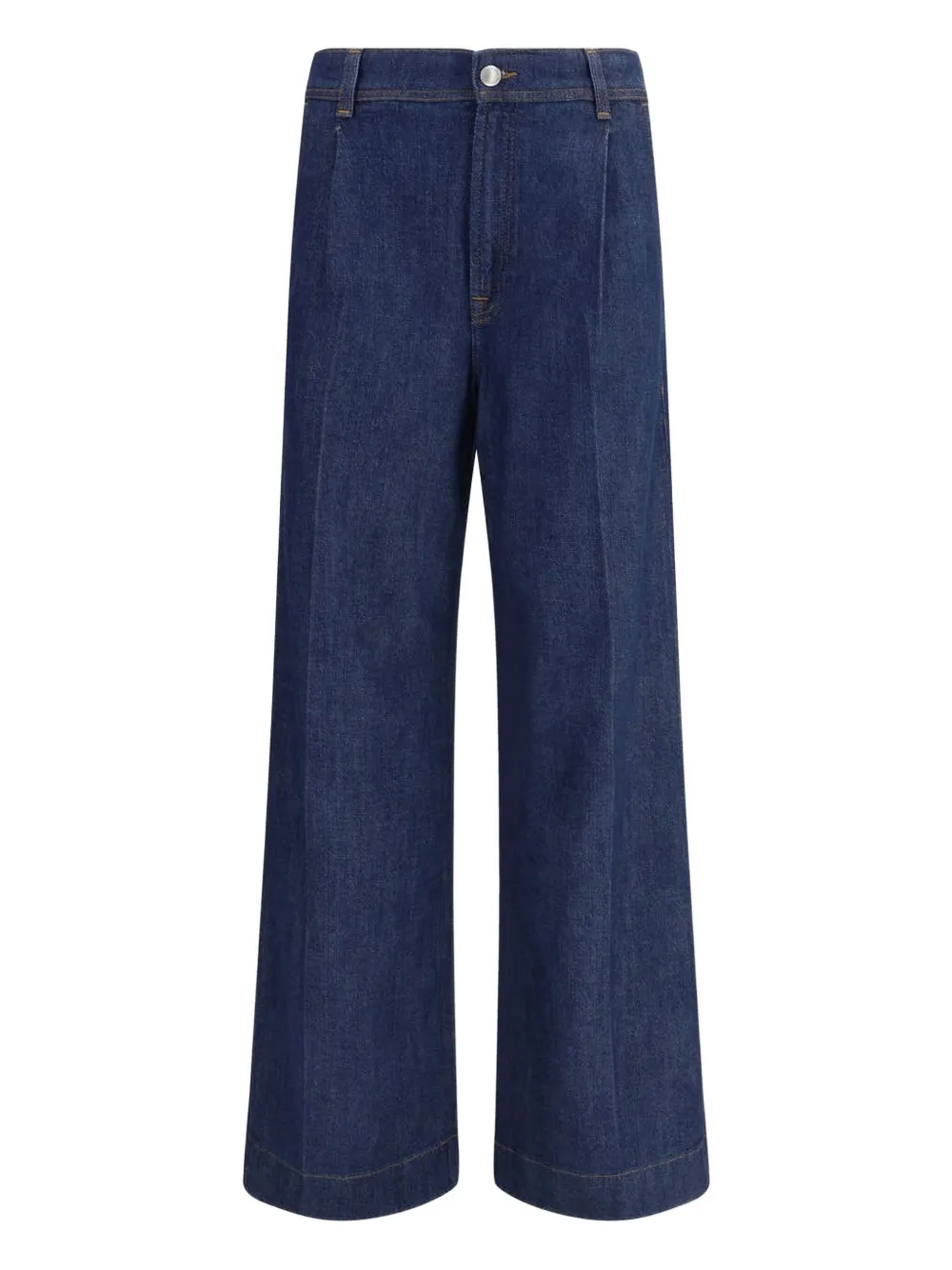 

Джинсы с вытачками 7 For All Mankind, синий