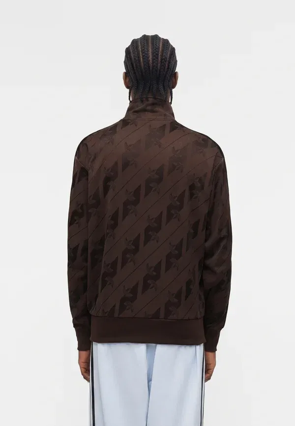 Куртка Monogram firebird summer jacket Adidas Originals, кофе — фото 3