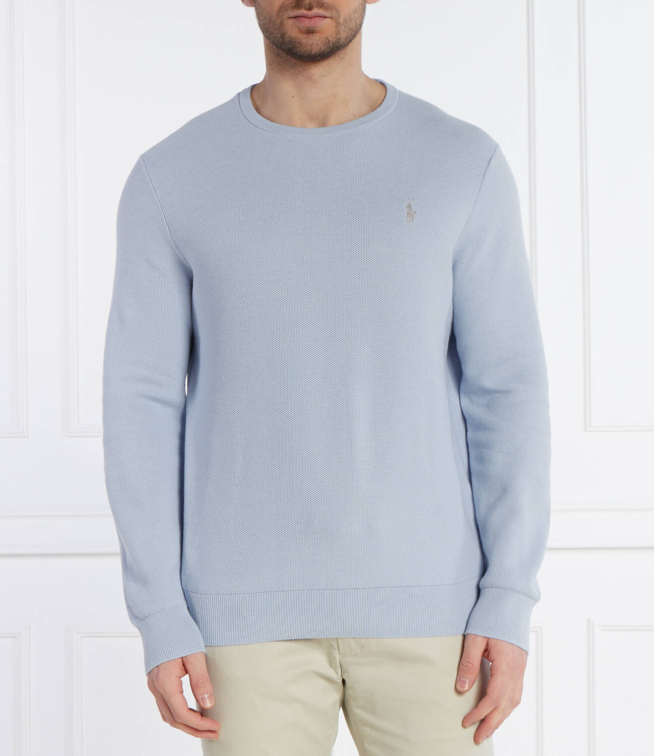 

Свитер POLO RALPH LAUREN Regular Fit, небесно-голубой