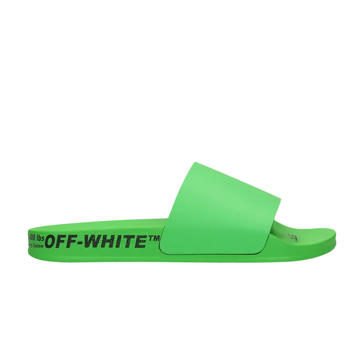 

Кроссовки Off-White Industrial Belt Sliders, зеленый