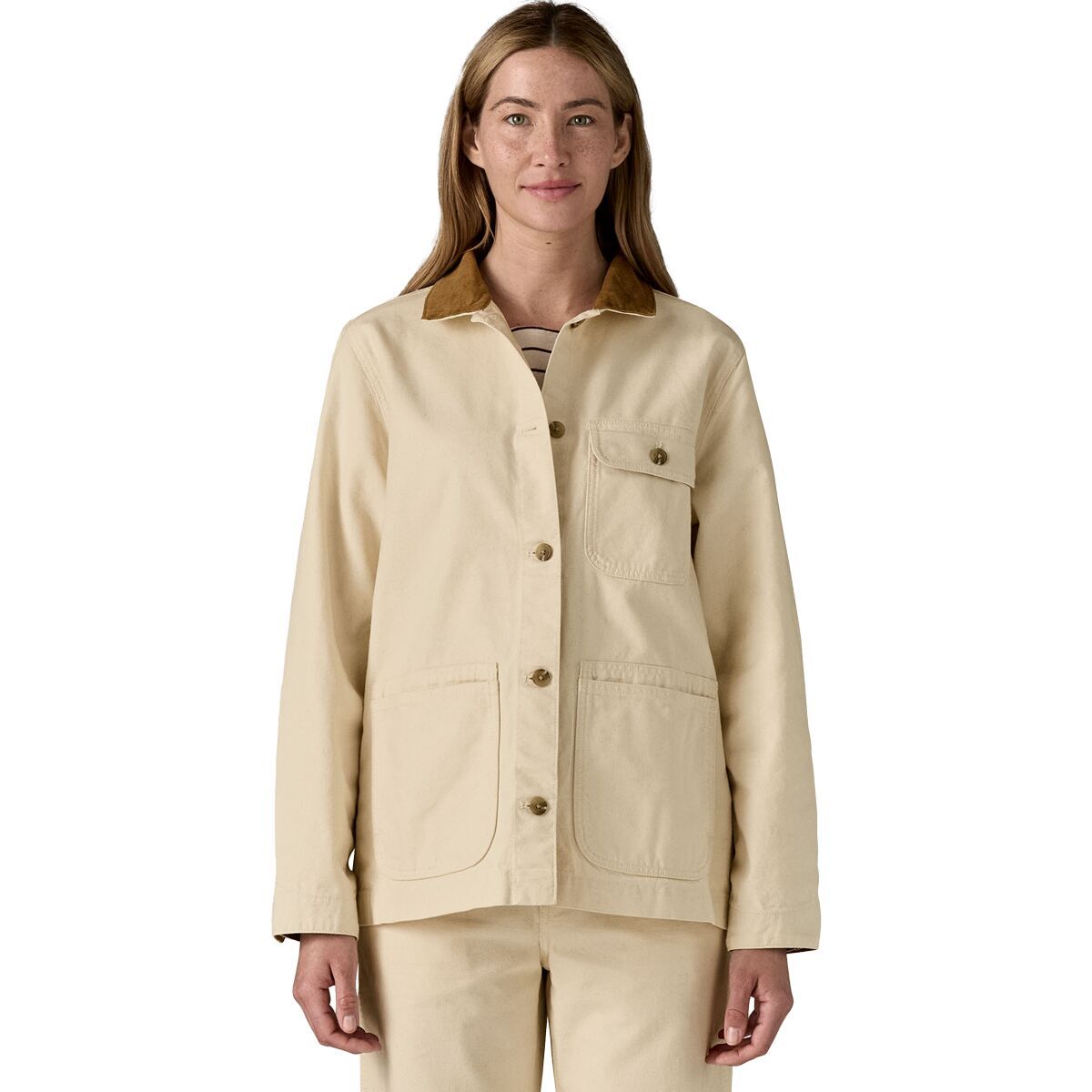 

Пальто из хлопка Point Reyes Patagonia, цвет undyed natural