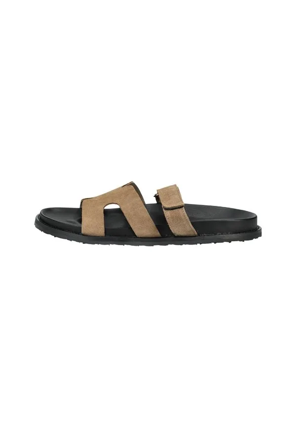 Мулы ману Steve Madden, Taupe Suede — фото 2