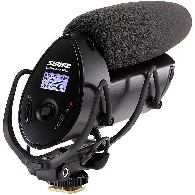 

Микрофон-пушка Shure VP83F Lens Hopper Flash Camera-Mount Shotgun Condenser Microphone